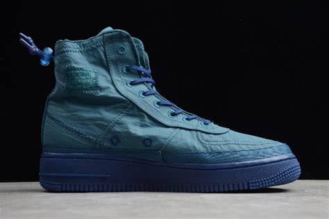 2020 Nike Womens Air Force 1 High Shell Midnight Turquoise Bq6096 300 Air Force 1 High Sepwear