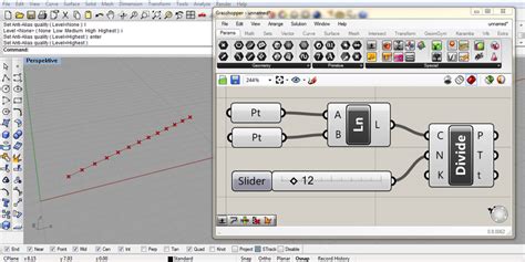 6 Two Points Drawn In Rhino Are Referenced Into Grasshopper 3d Download High Resolution