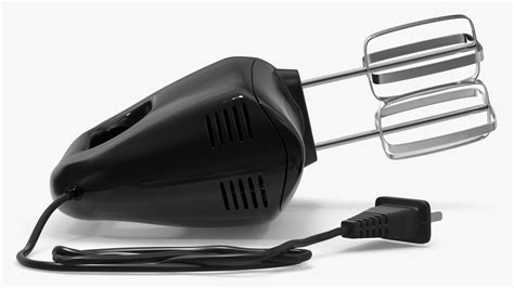 Electric Hand Mixer 5 Speed 3d Model 29 3ds Blend C4d Fbx Max