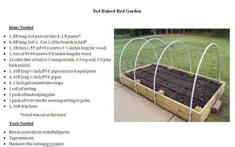 4x8 Raised Garden Bed Layout - gardenbz