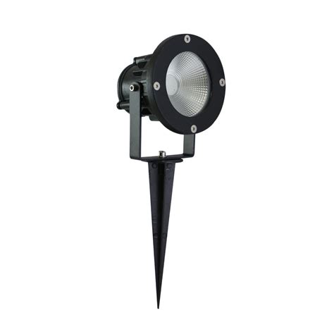 Lámpara para exterior led con estaca 10 w luz azul Lámparas de piso