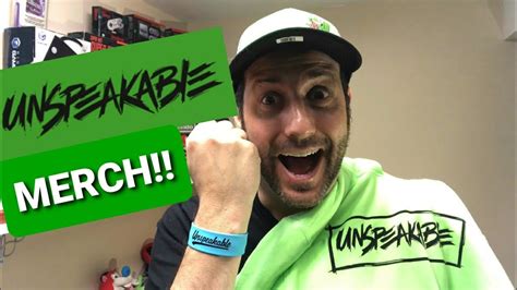 UNSPEAKABLE Merch! Review - YouTube