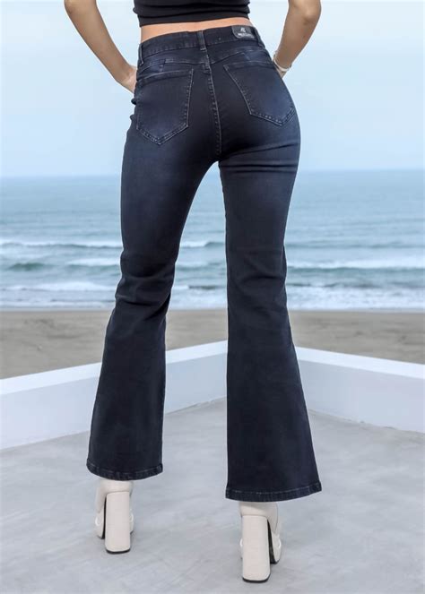 Ripley JEANS FLARE MUJER ALEJANDRA BAIGORRIA DENIM CARLA