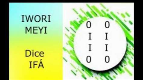 Consejo Del Oddun De Ifa Iwory Melli Youtube