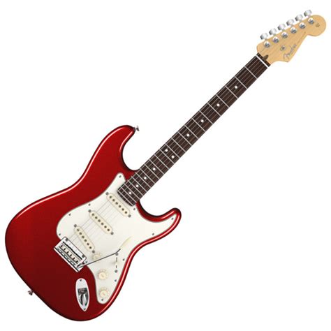 Fender American Standard Stratocaster Electric Guitar Mystic Red Na