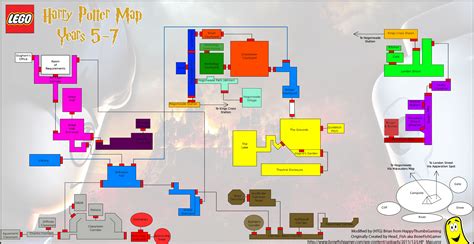 Lego Harry Potter Years 5-7 HUB Area Map – HTG – Happy Thumbs Gaming