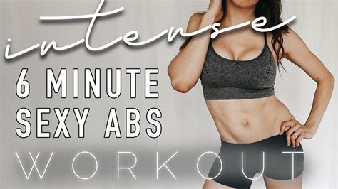 Intense Non Stop 6 Minute Sexy Abs Workout Tone And Talk Youtube