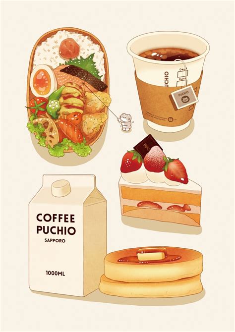 Cute Food Drawings Kawaii Drawings Cute Food Art Cute Art Food