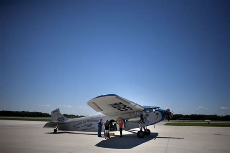 Ford Tri-Motor airplane in Elkhart - James Brosher Photography