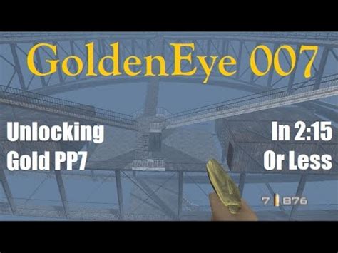 Goldeneye Walkthrough The Cradle Unlocking Gold Pp In Or