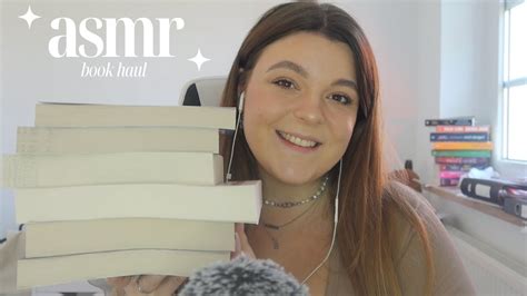 Asmr Book Haul Breaking My Book Buying Ban For Good Book Tapping