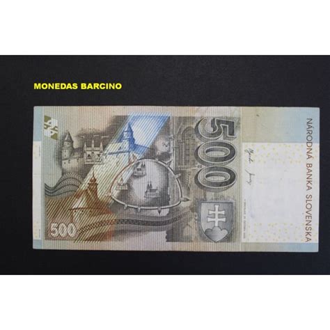 Eslovaquia Korun Billete Stur