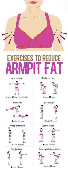 Best 25 Armpit Fat Exercises Ideas On Pinterest Bra Fat Workout