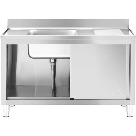 Plonge Inox Sur Meuble Bac Royal Catering Acier Inoxydable