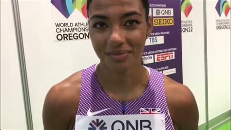 Nicole Yeargin On Her 400m Heat At The World Champs 2022 Youtube