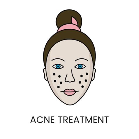 Premium Vector Skin Acne Treatment With Laser Cosmetology In Vector