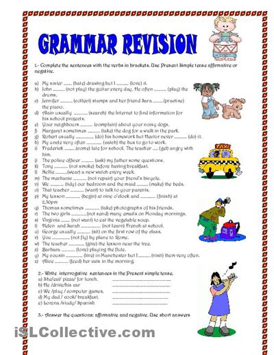 Sentence Correction Worksheets 3rd Grade Worksheets Master