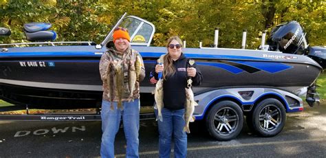 A Great Weekend On Oneida Lake Walleye Fishing Full Tank Charters