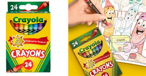 Crayola Classic Crayons 24 Count 50
