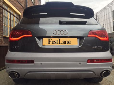 Audi Q7 Custom Build Stainless Steel Exhaust Back Box Ebay