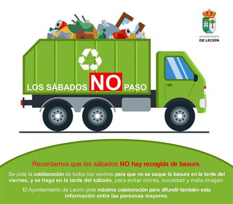 S Bados No Se Recoge La Basura Ayuntamiento De Lecr N