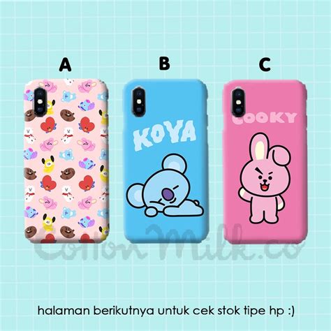 Jual Hardcase BTS BT21 Army Merchandise Kpop Korea Boyband Case Casing