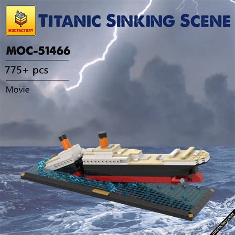 Lego Titanic Sinking Movie