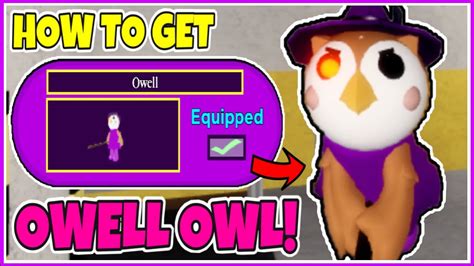 How To Unlock The Owell Skin Showcase In Piggy Piggy Spooky Hunt