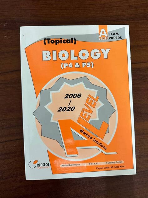 A Level Biology P And P Redspot Topical Hobbies Toys Books