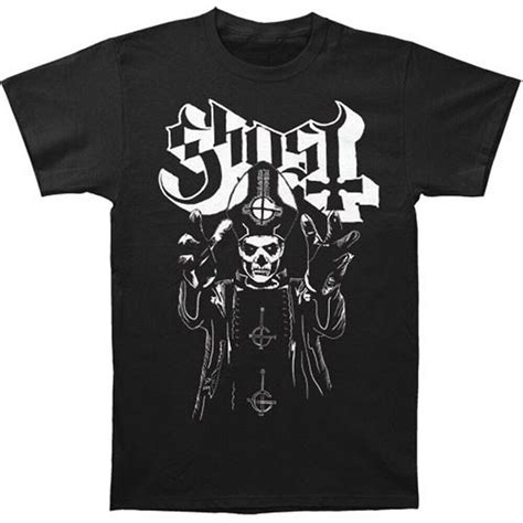 Ghost Band Papa Wrath T Shirt Etsy Shirts Band Tshirts Ghost Papa