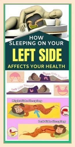 The Book Cover For How To Sleep On Your Left Side With Pictures Of