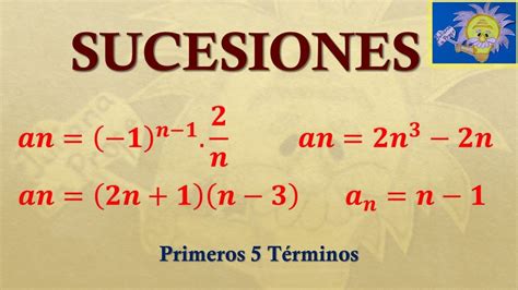 Cómo Hallar Los Primeros 5 Términos De Una Progresión AritmÉtica 🔸 Sucesiones 👩‍🏫juliana La