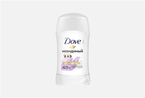 Dove Дезодорант-стик Невидимый 40 мл — купить в Москве