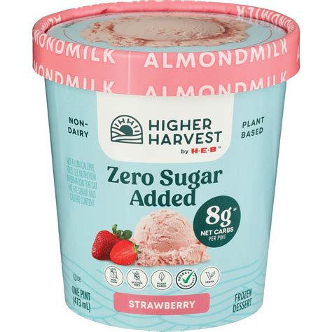 Higher Harvest by H-E-B Zero Sugar Added Non-Dairy Frozen Dessert