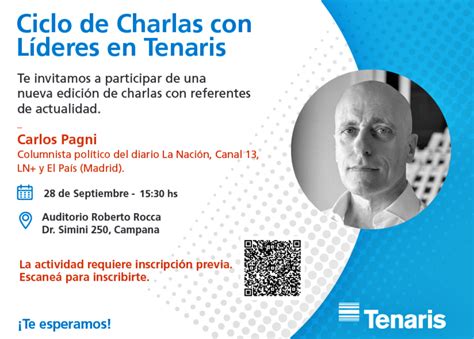 Campana Noticias Carlos Pagni En El Ciclo De Charlas En Tenaris