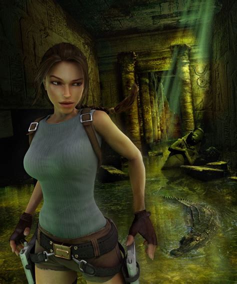 Lara Croft Tomb Raider Anniversary Official Promotional Image