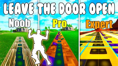 Bruno Mars Leave The Door Open Emote Noob Vs Pro Vs Expert