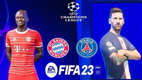 Fifa 23 Bayern Munich Vs Psg Champions League 2023 Round 16 Leg 2 Of 2 Full Match Ps5