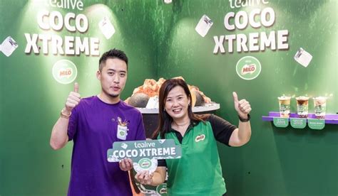 TEALIVE LAUNCHED COCOXTREME SERIES USING MILO Nestle Professional