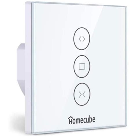 Homecube Interrupteur Volet Roulant Connecté Commutateur Rideau WiFi