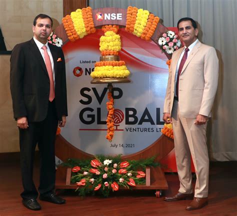 Svp Global Ventures Lists On The National Stock Exchange The Textile