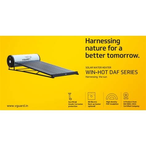 Buy Lpd Etc V Guard Winhot Daf Solar Water Heater At Best Price