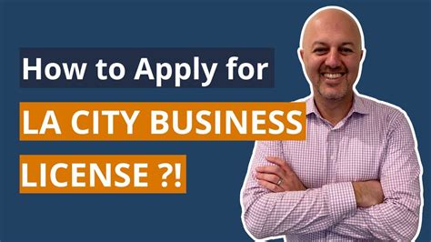 How To Apply For La City Business License Youtube