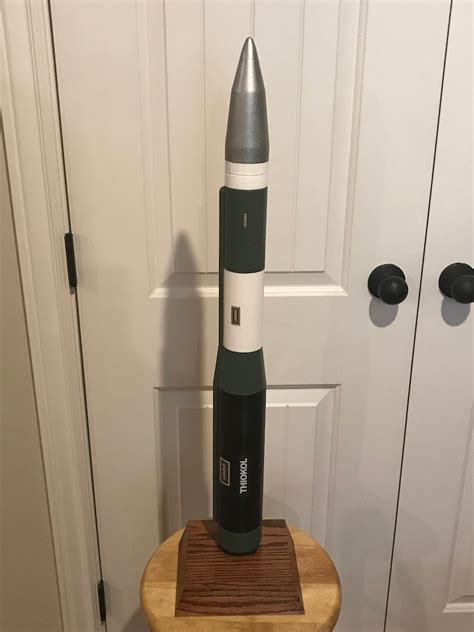 3d Printed Minuteman Iii Icbm Model Large Etsy