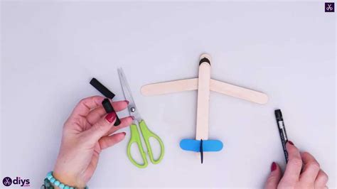 Diy Popsicle Stick Airplane Craft