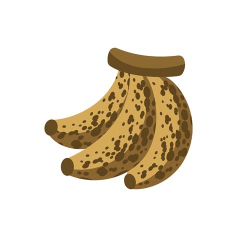 Overripe Banana Icon Clipart Element Vector Illustration 16461361