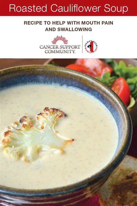 This Soup Has So Much To Offer A Cancer Patient Good Nutrition Delicious Taste And Soothing