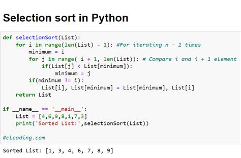 Sorting Algorithm Using Python 🧵 المسلسل من Python Coding Clcoding