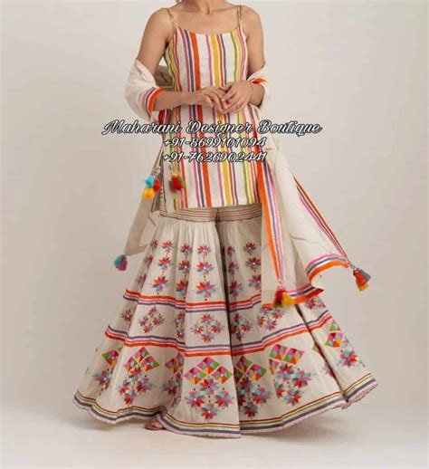 Sharara Suit For Women Maharani Designer Boutique