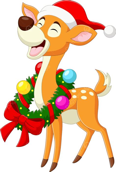 Deer Cartoon Smiling PNG, Vector, PSD, and Clipart With Transparent ...